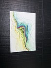 Original Small  Abstract 4”x6”  Drawing — photo 2