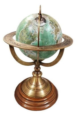 Nautical Brass Armillary Tabletop Marine Sphere World Globe For Christmas Gift