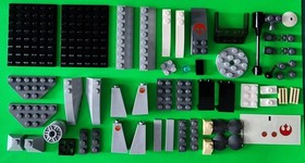 LEGO Star Wars Rebel Scout Speeder Set (#7668-2008) Box & Instructions Included