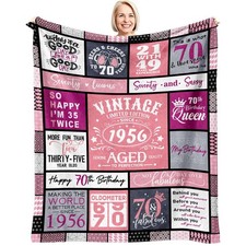 70th Birthday Gifts for Women, Gifts for 70 Year Old Woman, 70 Year Old Birth...