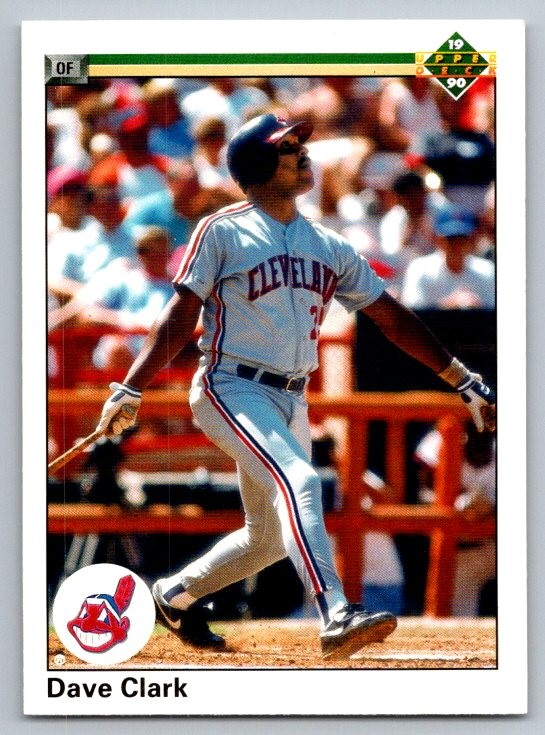 1990 Upper Deck Dave Clark #449 Cleveland Indians