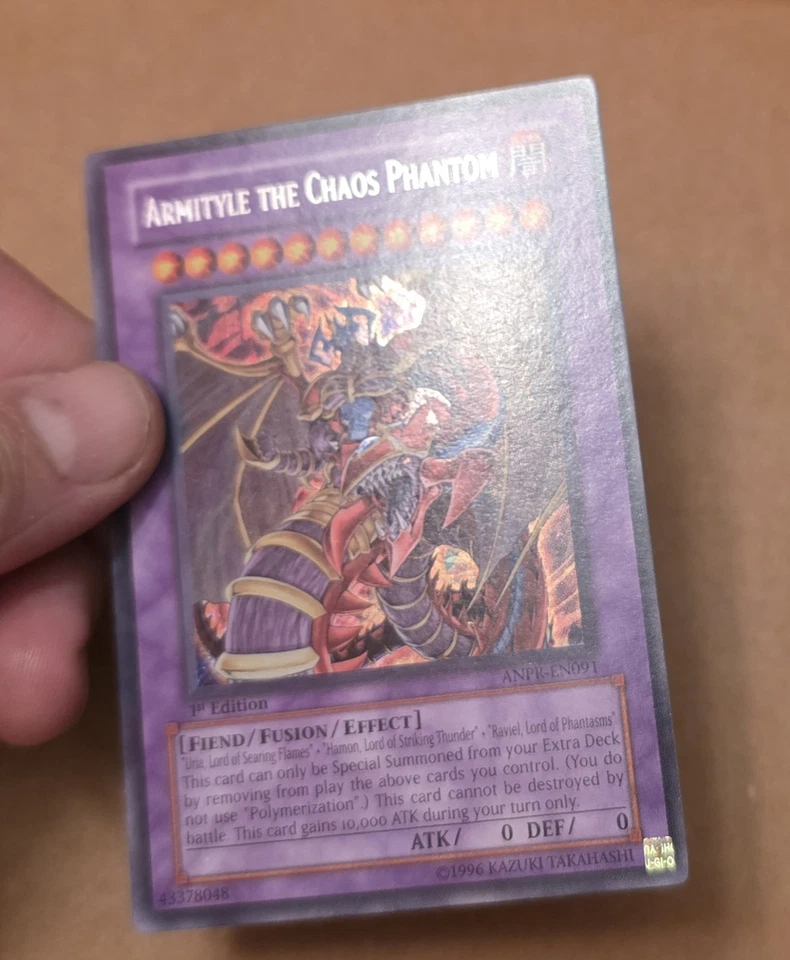 YGO Armityle The Chaos Phantom Secret Rare 1st Ed LP Ancient Prophecy ANPR-EN091 - Image 4 of 4