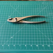 VINTAGE 8" DIAMOND SLIP JOINT PLIERS DULUTH FORGED IN USA