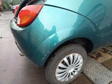 Ford KA RBT original Stoßstange Stoßstangenecke hinten rechts Karibik Grün Bj 99