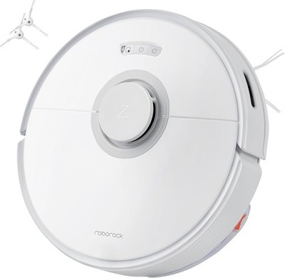 ROBOROCK Q7 MAX ROBOT VACUUM AND MOP CLEANER WITH SIDE BRUSHES BUNDLE - WHITE