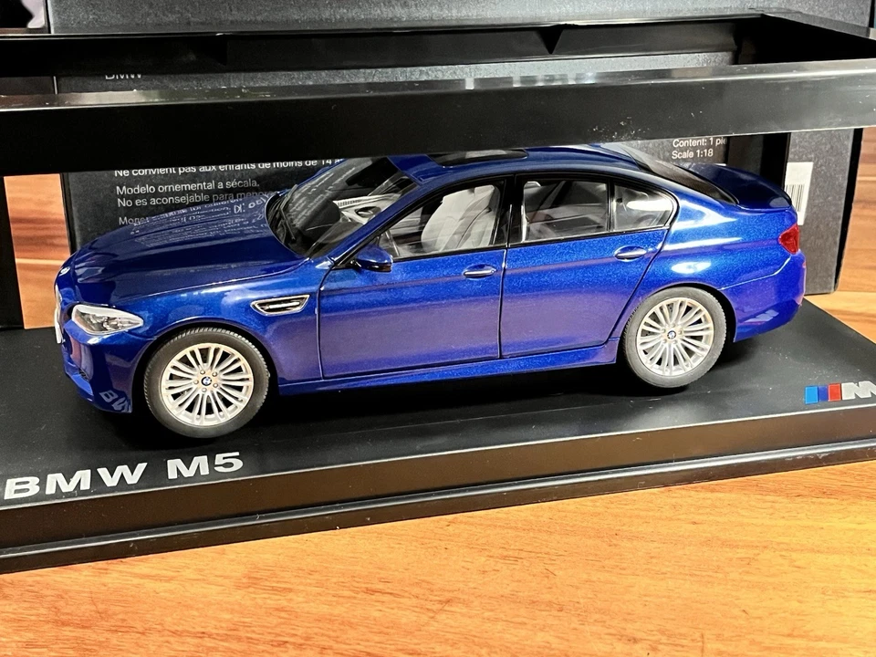 Paragon 1:18 BMW M5 F10 Monte Carlo Blau RAR Selten OVP Modellauto