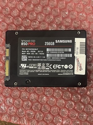 Samsung 850 PRO 256GB MZ-7KE256 2.5'' SATA III Internal SSD Solid State Drive