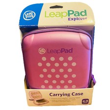 LeapFrog LeapPad Explorer Carrying Case - Holds 6 Cartridges  System  Pink 