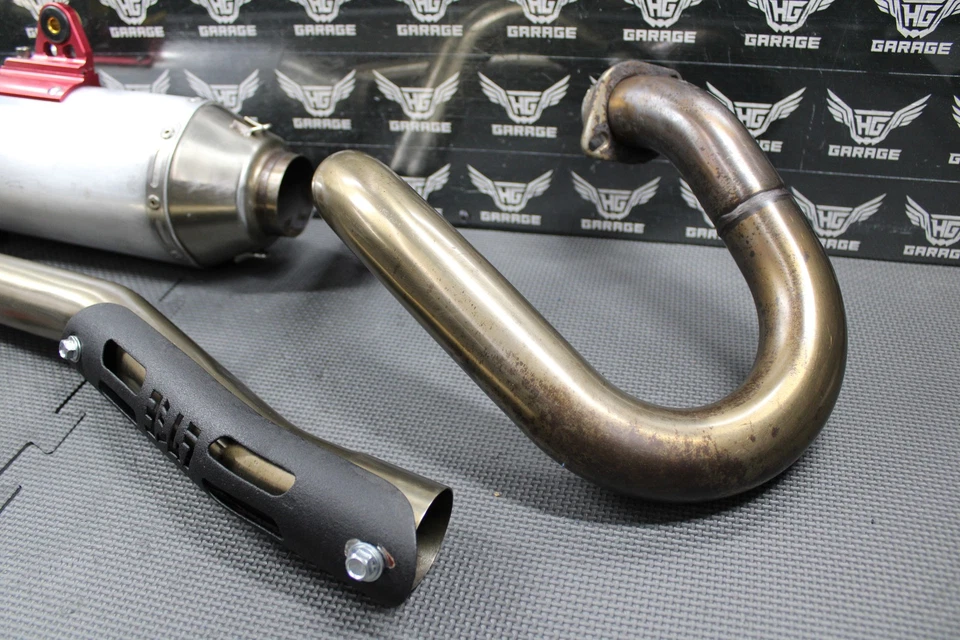 2007 SUZUKI 05-21 DRZ400S DRZ400SM YOSHIMURA RS-2 STAINLESS EXHAUST MUFFLER PIPE - Image 2 of 4