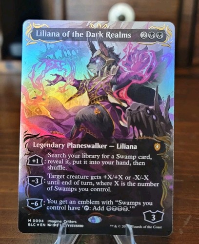 Liliana of the Dark Realms (Borderless) [Bloomburrow Commander] main image 0