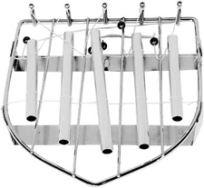 10698 - Over The Door Silver Door Chime - [F-57]