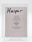 DYLAN HARPER 2025-26 TOPPS CHROME UPDATE ROOKIE RC AUTO #TCA-DHA SPURS Q4496