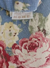 Vintage Eddie Bauer Home Full Duvet Cover 100% Cotton Made In USA 90s Floral