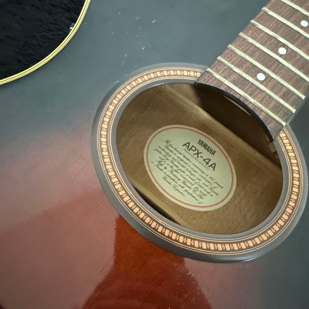 YAMAHA APX-4A Electro-Acoustic Guitar with Case | eBay