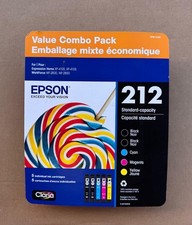 NEW Epson 212 Claria 5 pack Standard Capacity ink Cartridges 2027 