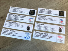 British Rail Carriage Label Replica Magnet - London Midland Region 8 Variants