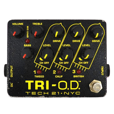 Used TECH21 TRI-OD Guitar Preamp Overdrive