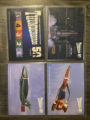 Unstoppable Cards Thunderbirds 50th Anniversary Trading Card Set Oversized