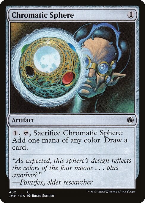 Chromatic Sphere NonFoil Jumpstart 462 NM MTG