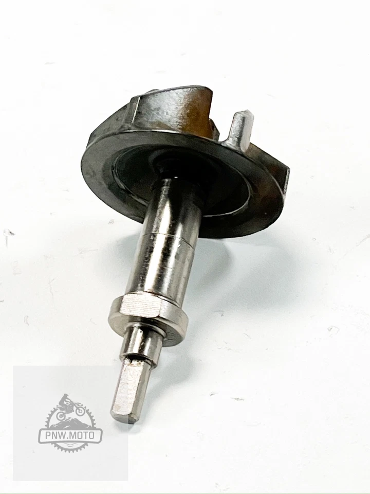 2002 - 2005 Honda CRF 450R CRF450R MOTOR FABRICANTE DE EQUIPAMENTO ORIGINAL BOMBA DE ÁGUA IMPULSOR ENGRENAGEM - Imagem 4 de 4