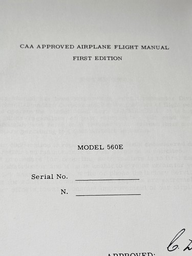 Aero Commander 560E Maintenance Manual 560E-MM - Picture 9 of 19