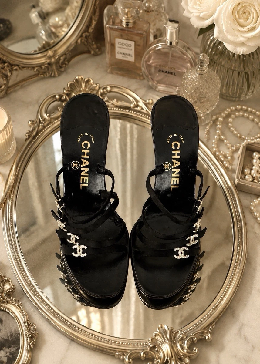 CHANEL Strappy Heels for Women for sale - eBay