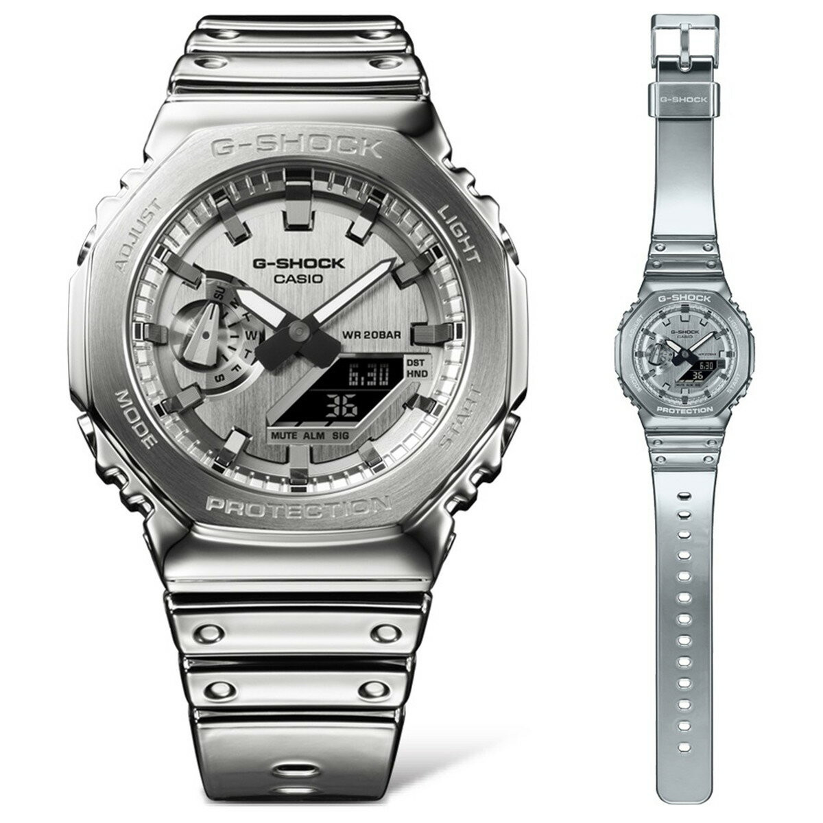 5【新品】CASIO G-SHOCK　GM-2100YM-8AJF CASIO G-SHOCK GM-2100YM-8AJF Men's Watch Ana-Digi FINEMETALLIC