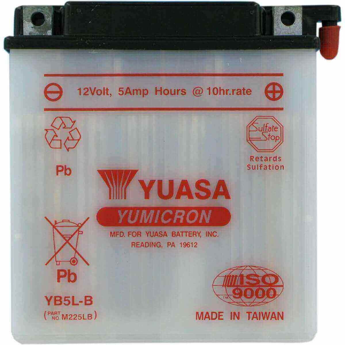 Batterie YUASA YB5LB, idéale pour vos escapades en 600 XT Ténéré
