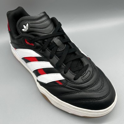 Adidas Predator Mundial IE5676 schwarz weiß rot Herren Uk 8,5 Fußballschuhe