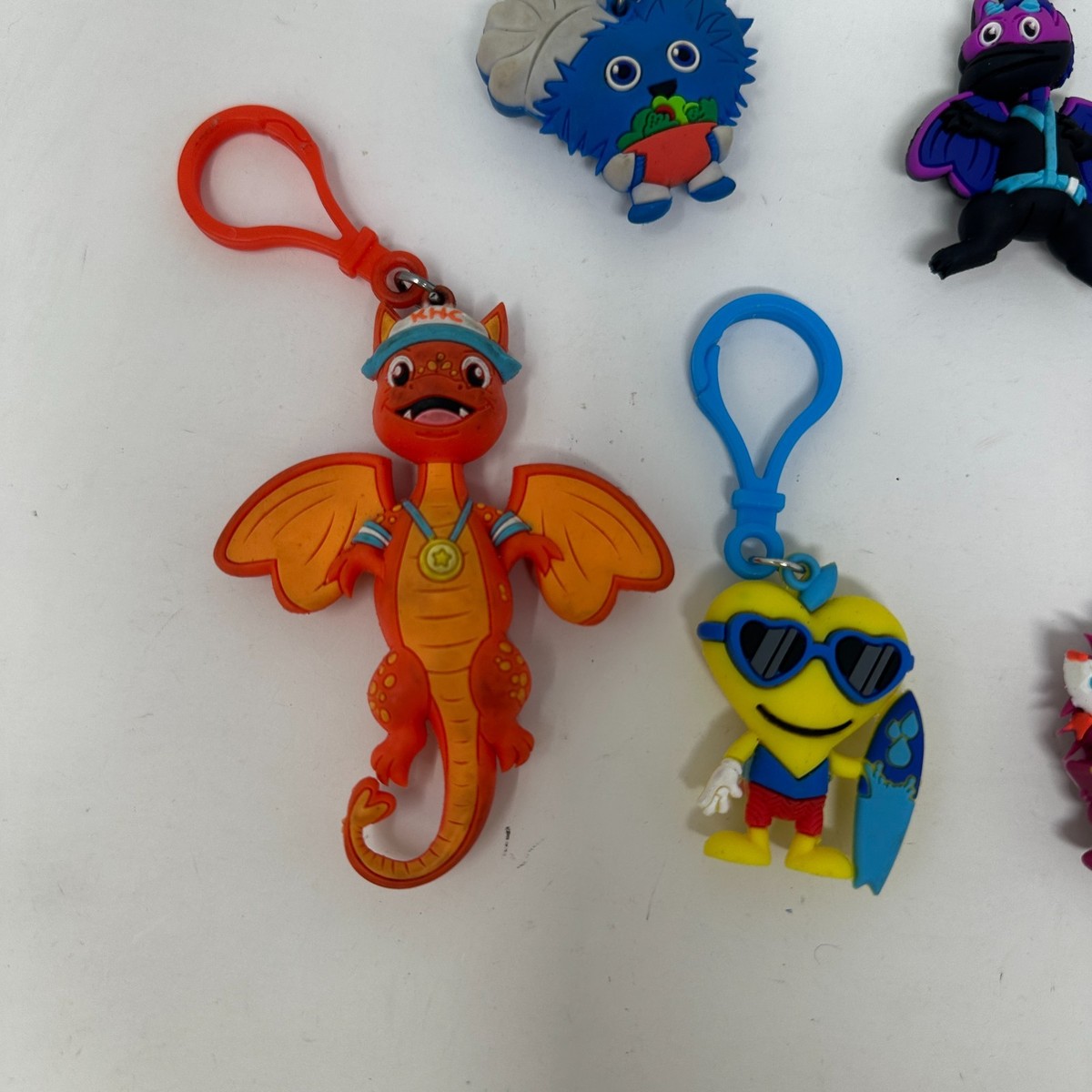 Kids Heart Challenge Lot Keychains American Association Set of 7