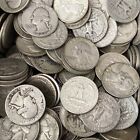 two (2) Washington Quarters, 90% Silver Pre 1964, Circulated, Choose How Many,