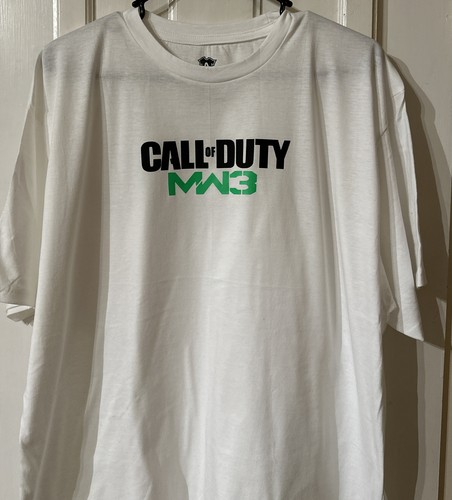 New Adult Call Of Duty MW3 T Shirt Custom WHITE Size Adult Large Soft Cotton - Picture 8 of 10