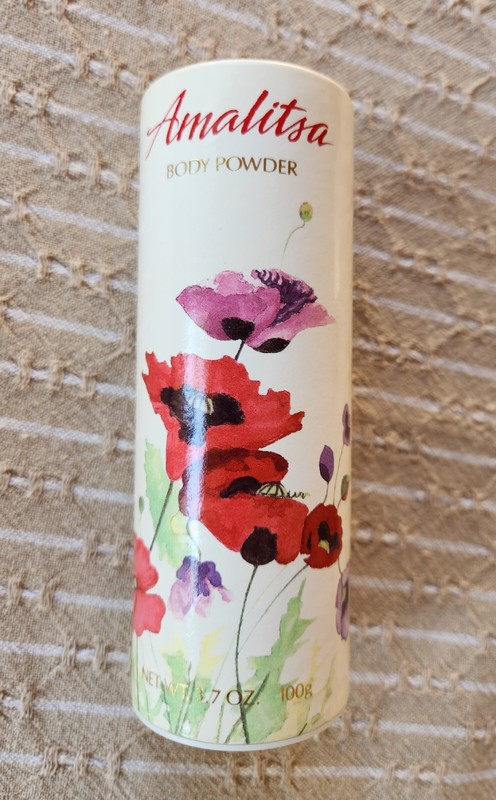 Coty Amalitsa Body Powder Talc  3.7 oz 100g NEW!