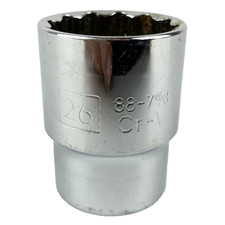 Stanley 26mm 1/2 Drive 12 Point Socket Chrome Mechanic Tool