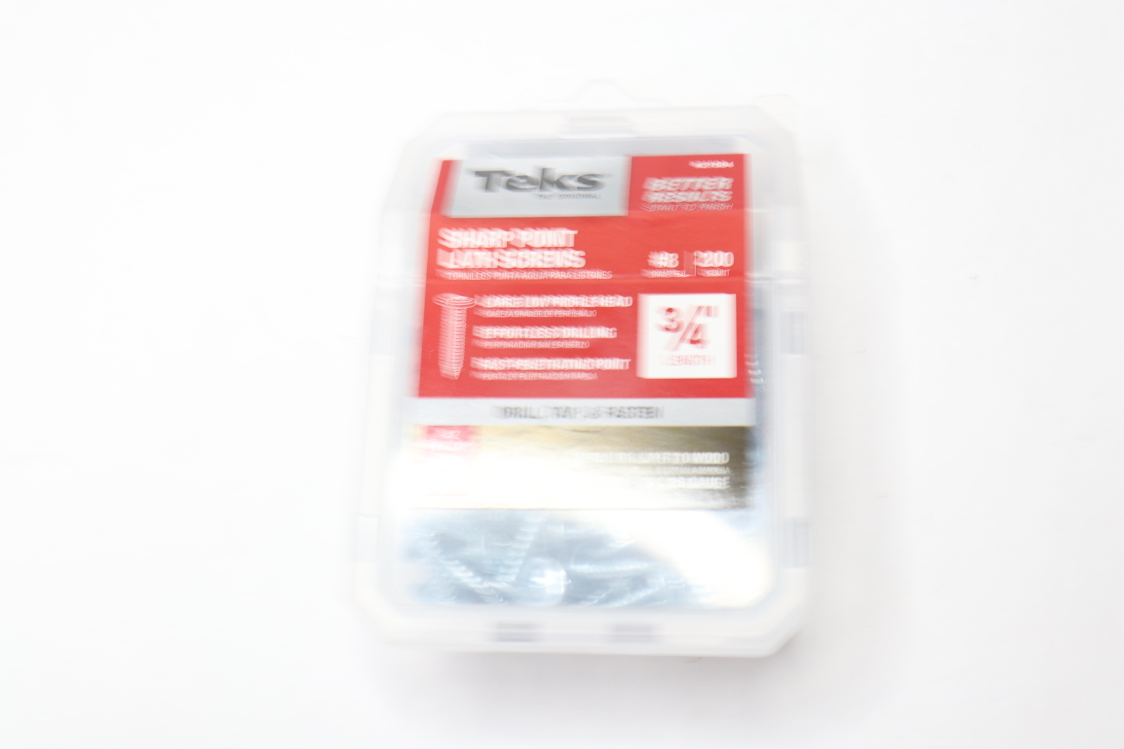 Buildex 21504 TEKS Pack of 200 #8 X ╛