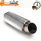 <!--F#f_0-->Universal 3'' Inlet Exhaust Cannon Muffler Stainless Steel Brand NEW<!--F/-->