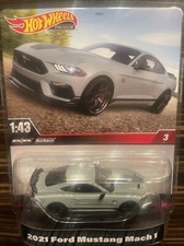 Hot Wheels Premium 2021 Ford Mustang Mach 1 Real Riders - 1:43 - NEU OVP