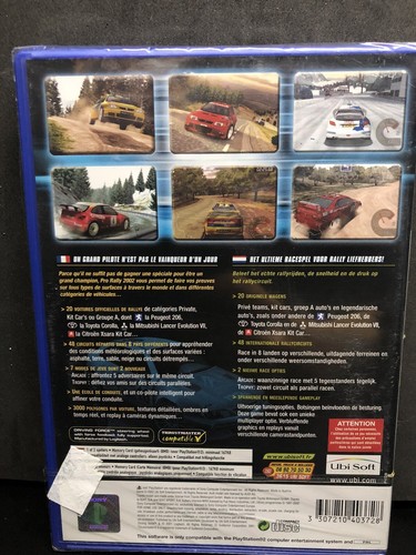 Jeu playstation 2 PS2 / pro rally 2002 / neuf sous blister officiel PAL FR - Photo 2/6