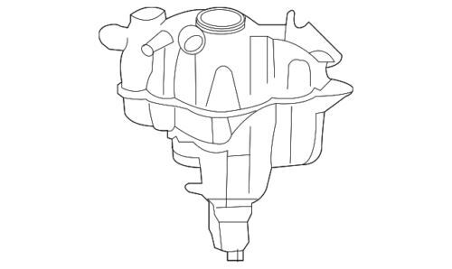 Depósito de refrigerante del motor para Ford (N/P BL8Z8A080A)