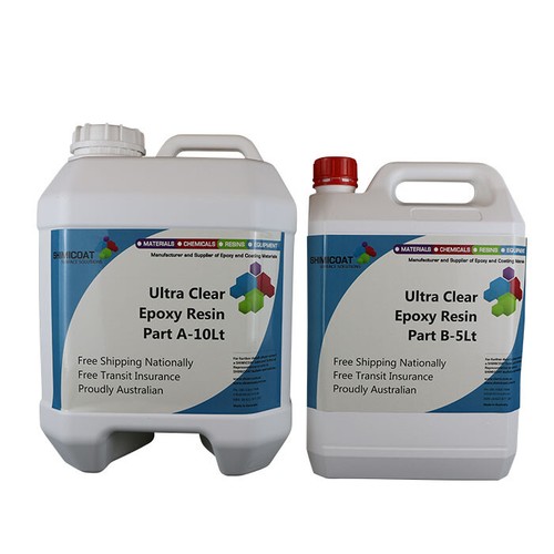 Ultra Clear Epoxy Resin ART&Floor High Gloss Coating-Casting 2Pk Resin/Hardener - Picture 17 of 18