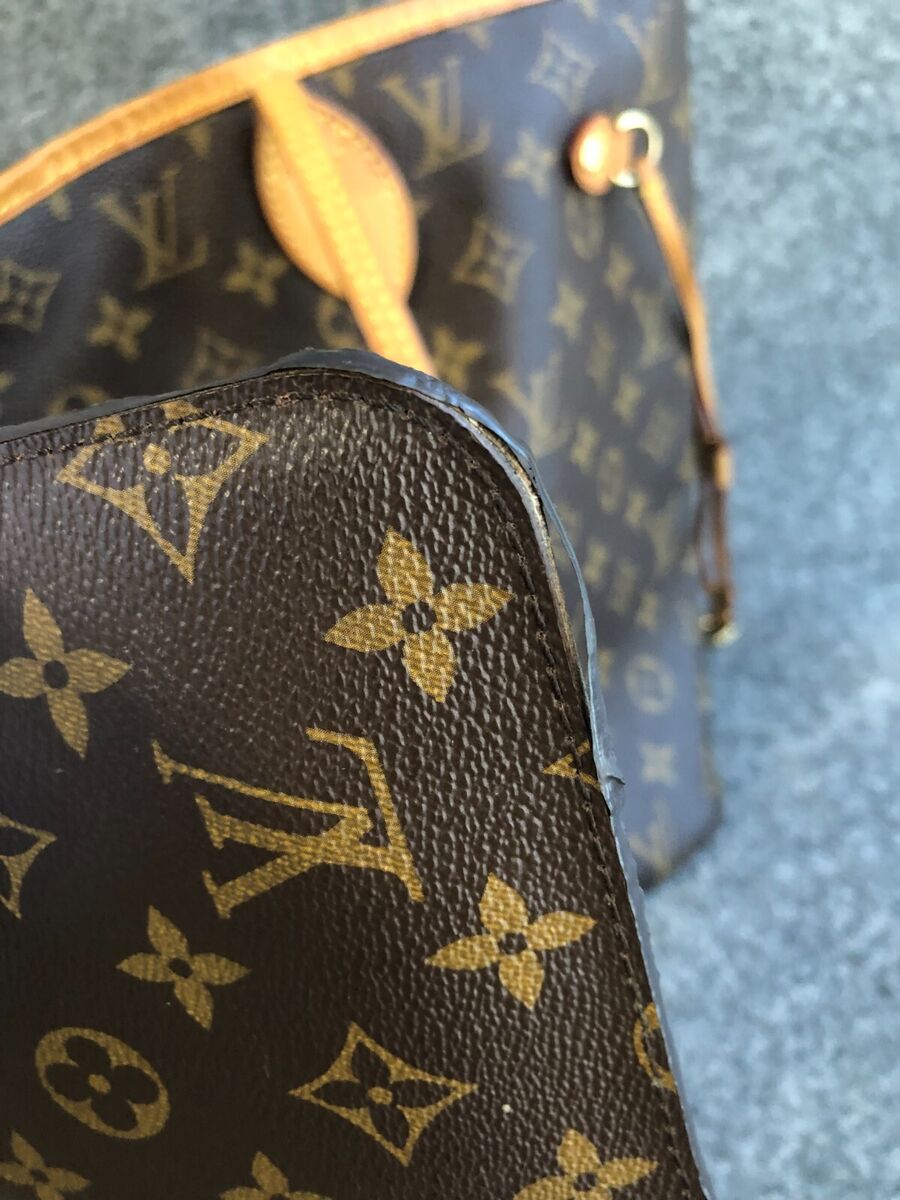 Authentic Louis Vuitton Neverfull MM Monogram Tote Bag With Authentic Louis Vuitton Neverfull MM Monogram Tote Bag With