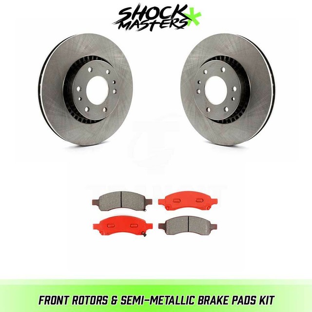 Front SemiMetalic Brake Pads & Rotors Kit for 20062008 Chevrolet