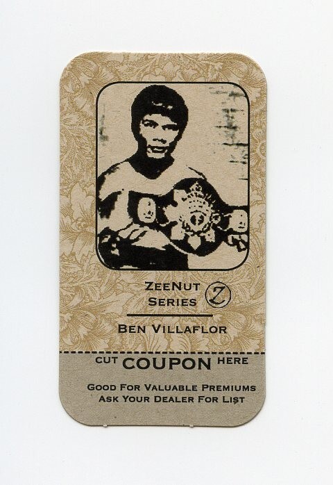 TN27357 BEN VILLAFLOR Boxing Card | eBay