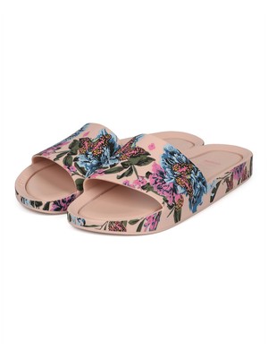 melissa beach slide floral
