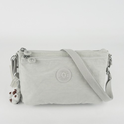 Kipling Mikaela Viaje Bolso de Hombro Bandolera Shell Gris | eBay