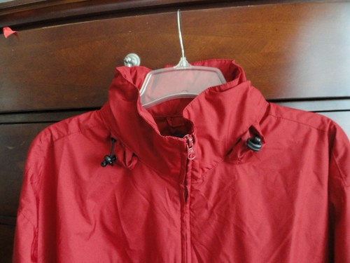 Van Heusen Jackets & Coats - Windbreaker Hooded - Red - XL. - Picture 3 of 6