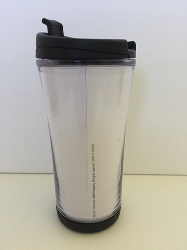Starbucks 2011 Mermaid Logo Insulated Plastic Tumbler ~ 8 Ounce - Picture 3 of 10