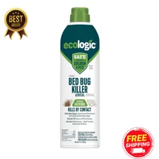 Ecologic Bed Bug Killer Aerosol Spray, 14oz, Kills Bed Bugs & Eggs, for Mattres
