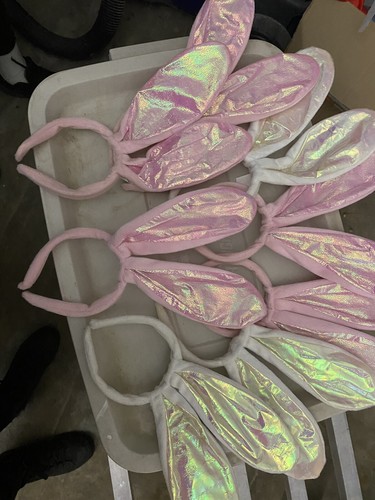 Easter bunny ears headband for Children 8 Pieces - Picture 2 of 2