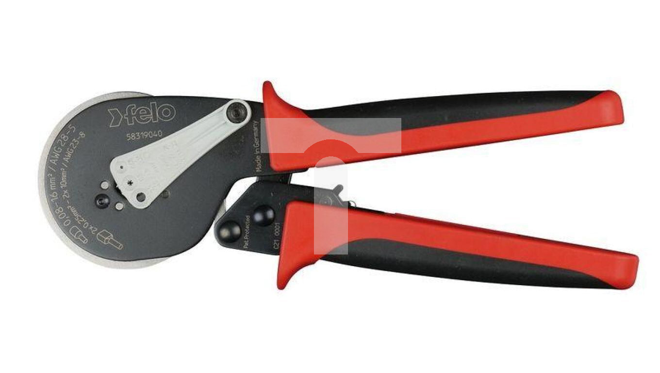 Crimping tool for ferrule terminals 0.08-16 mm2 58319040 /T2UK